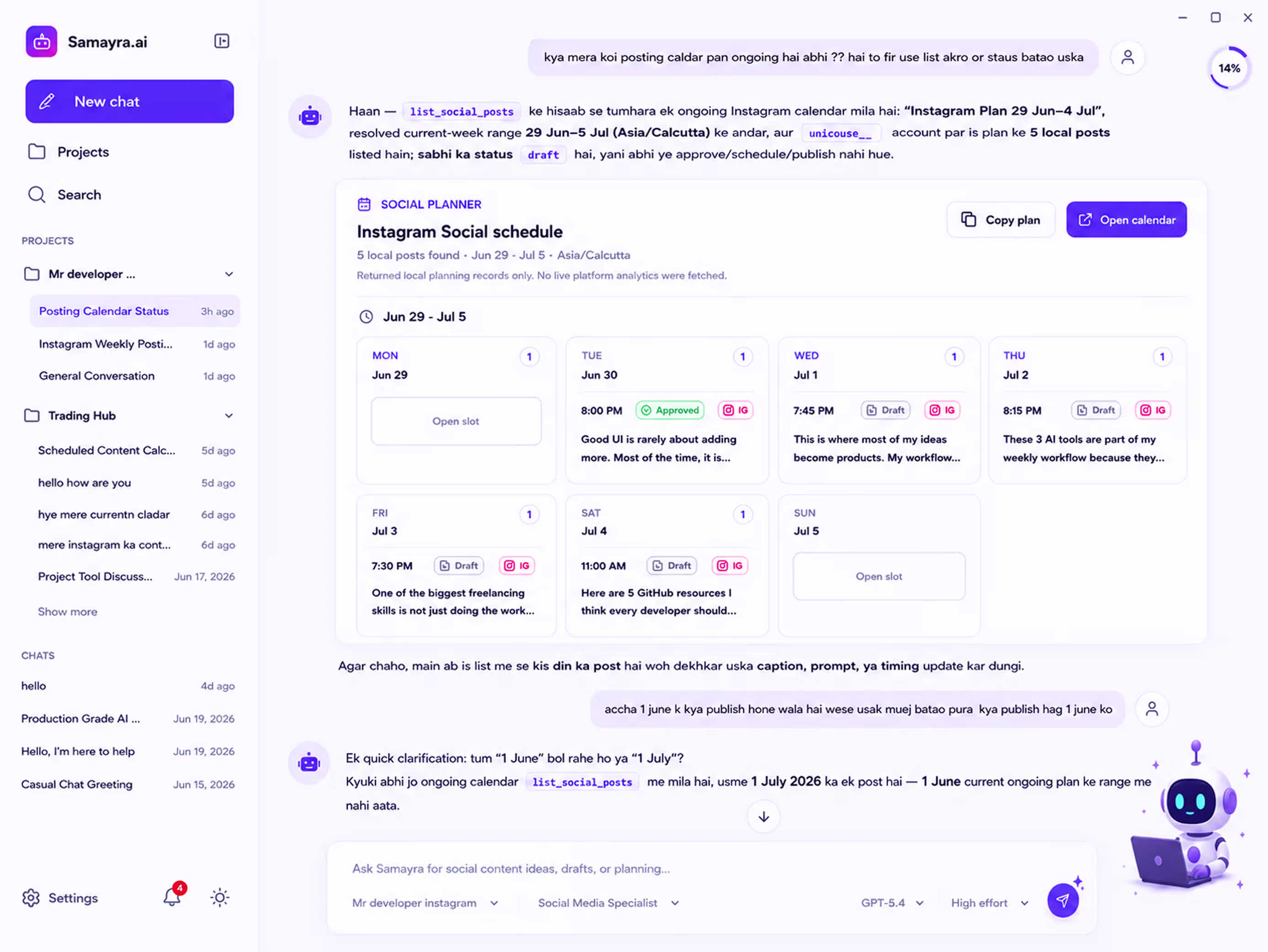 MODULE 01 — Chat to Schedule